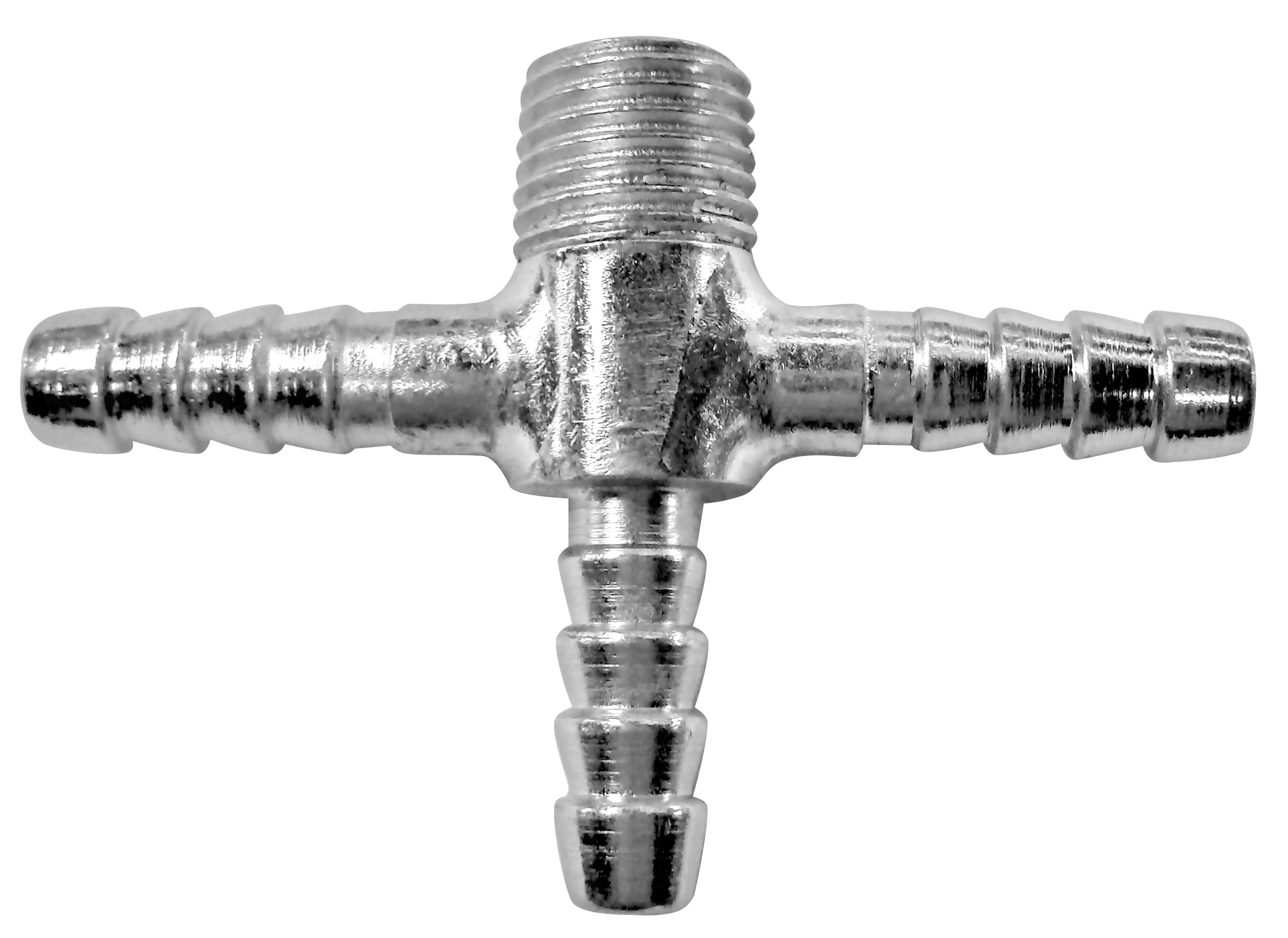 ESPIGÃO EM T COM 3 SAÍDAS X NPT