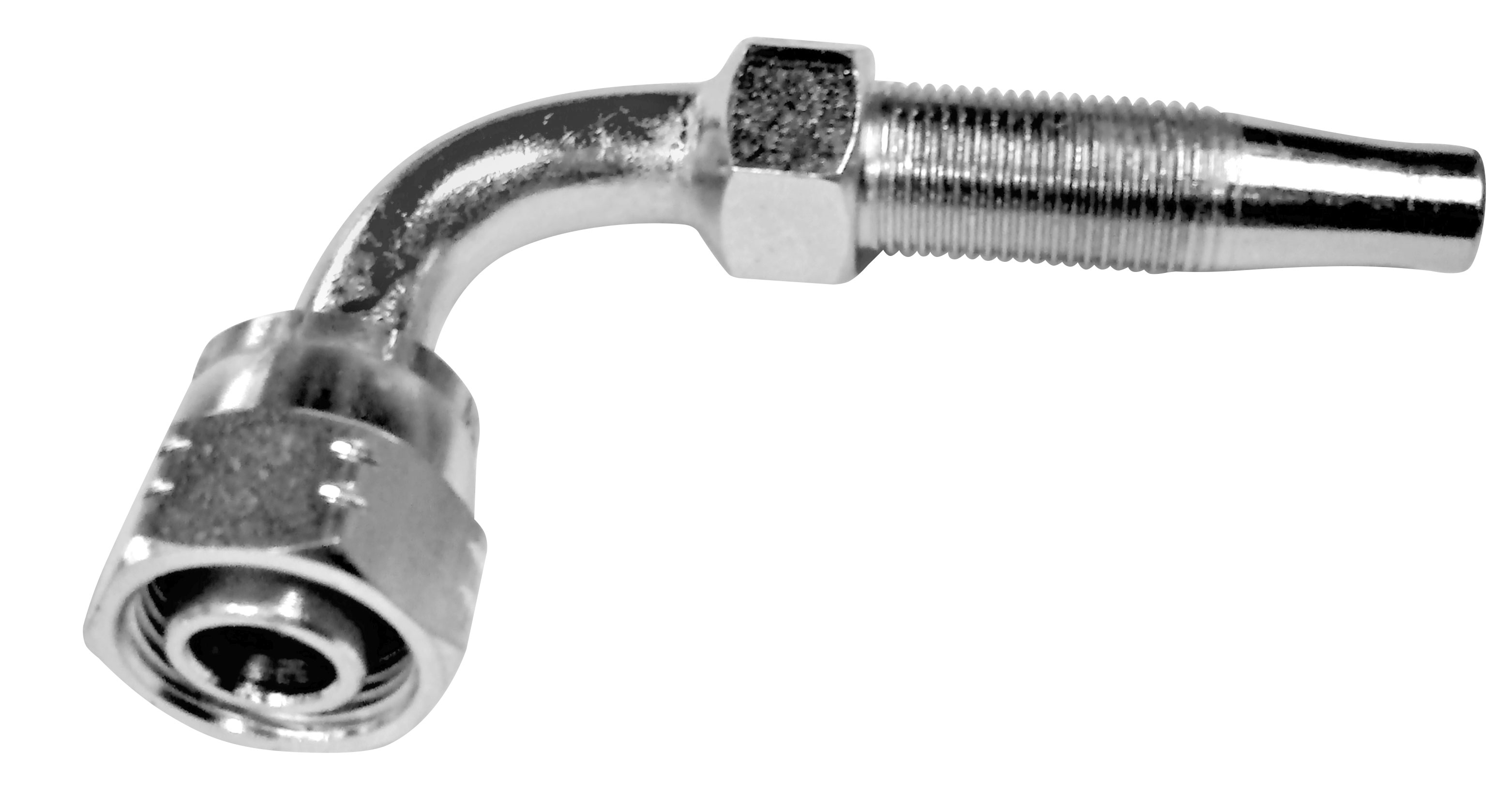 FÊMEA REUSÁVEL 90º MÉTRICA BICO INJETOR