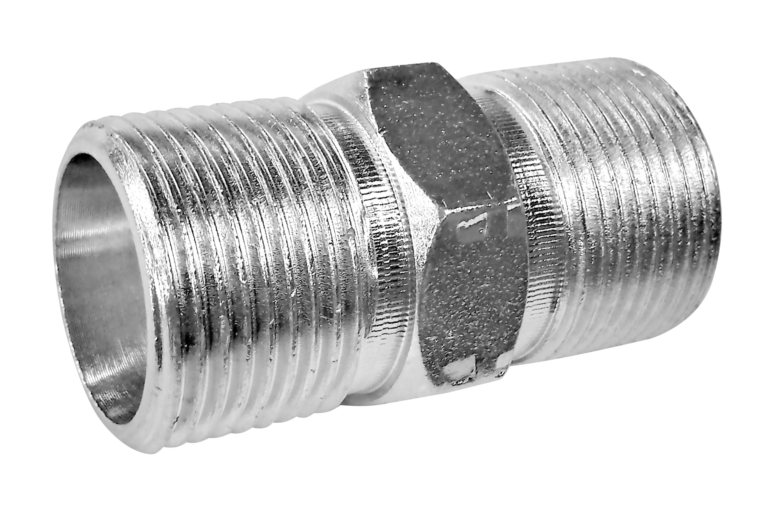 ADAPTADOR MACHO MÉTRICO TUBO X MACHO MÉTRICO TUBO