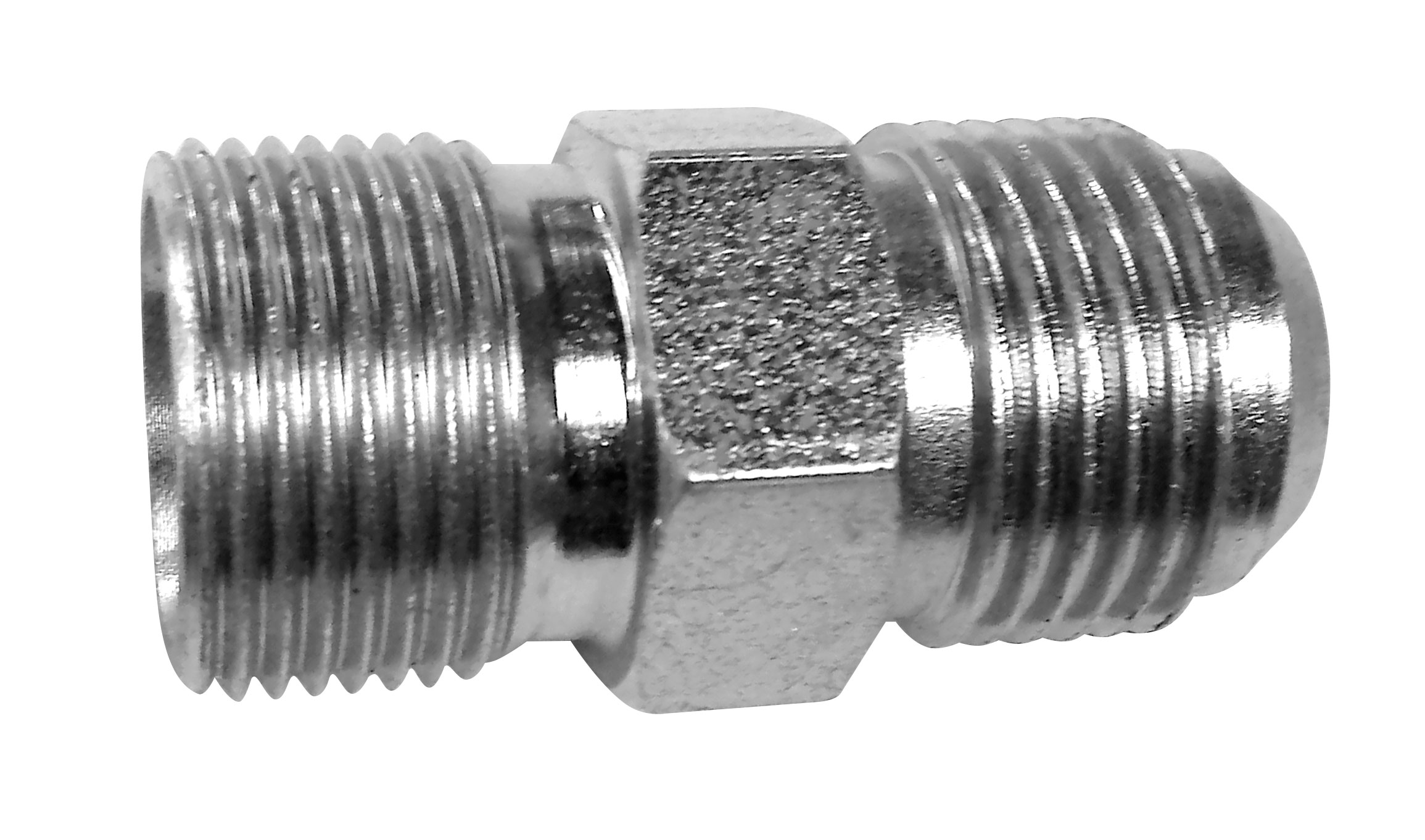 ADAPTADOR MACHO MÉTRICO TUBO X MACHO JIC UNF